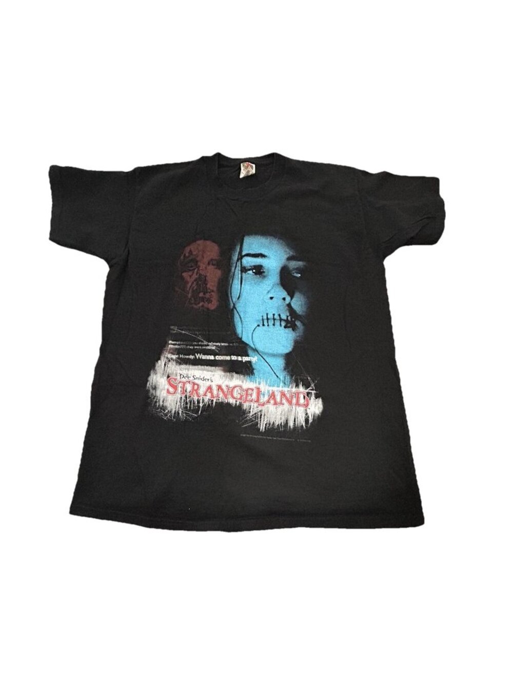 Dee Snider’s Strangeland 1998 Movie Black Shirt Adult XL Concert Tour T-Shirt